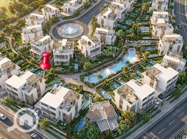 The lowest standalone price with a down payment of 1,800,000 and installments over 10 years in the prime location of the R8 compound. 70% villas with a total price of 18 million. - Ansicht 3