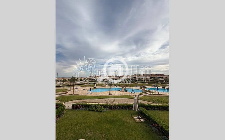 Furnished Chalet for Sale with Sea & Pool View | La Vista Gardens Ain Sokhna - Ansicht 2