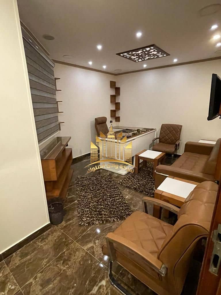 Office for rent – fully furnished – Soma Cairo Compound. A unique opportunity for companies and entrepreneurs in a strategic location inside the Soma Cairo Compound on the Ring Road in Maadi, next to Soma Cairo Tower and Baron City Compound and Bank of Alexandria Hospital. Specifications: Two rooms... - Aanzicht 4