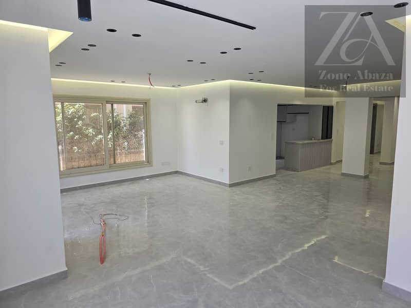 Ground floor apartment for rent in Garden, first occupancy, Stone Residence Compound, Katameya, Cairo. 4 rooms with kitchen. - Ansicht 2