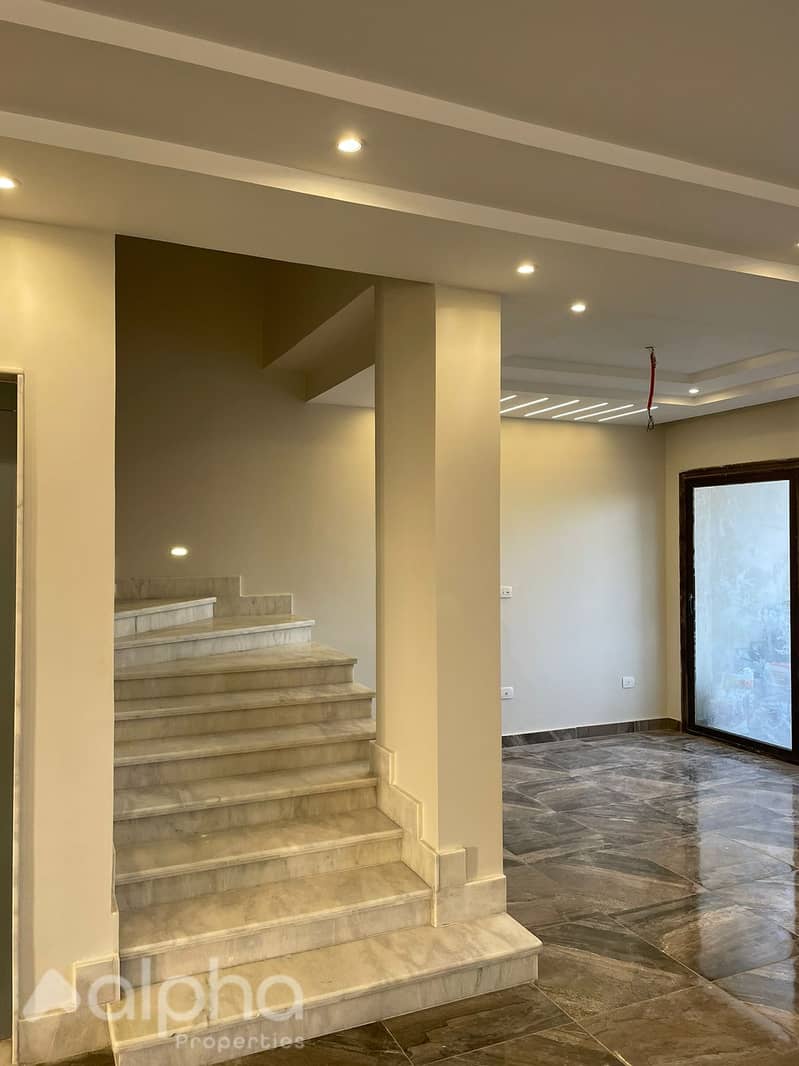 twin house villa for sale in green 4 compound elsheikh zayed ultra lux - Widok 3
