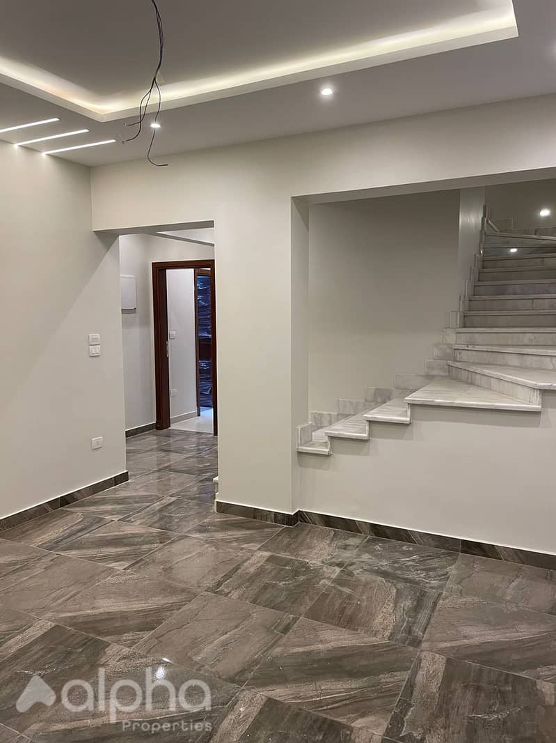 twin house villa for sale in green 4 compound elsheikh zayed ultra lux - Widok 4