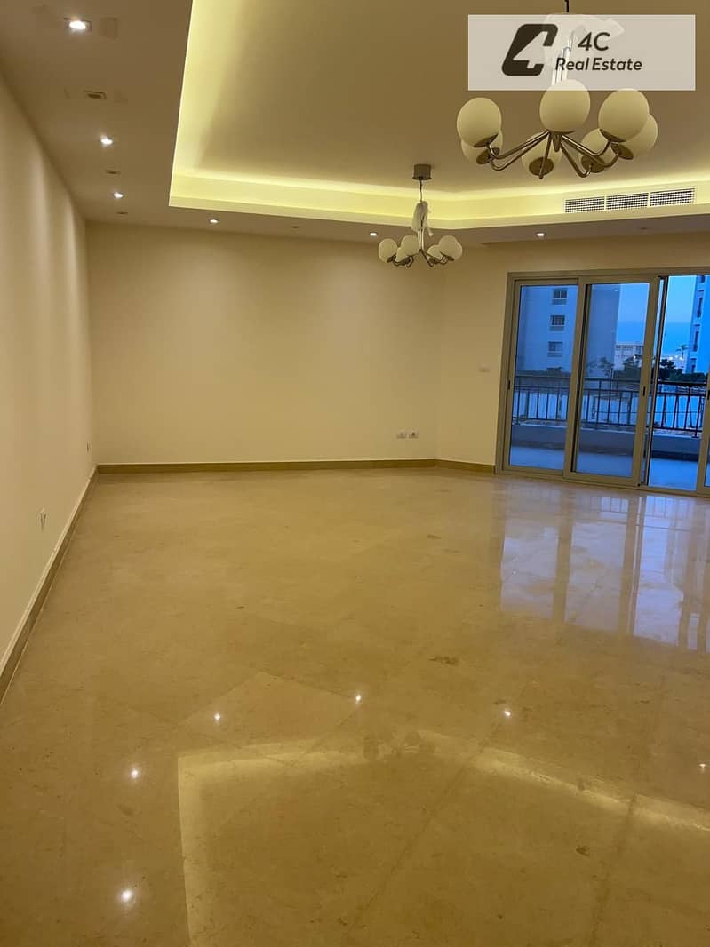 Apartment 200m garden 100m ready to move rent finished acs in cairo festival city new cairo fifth settlementv - Widok 4