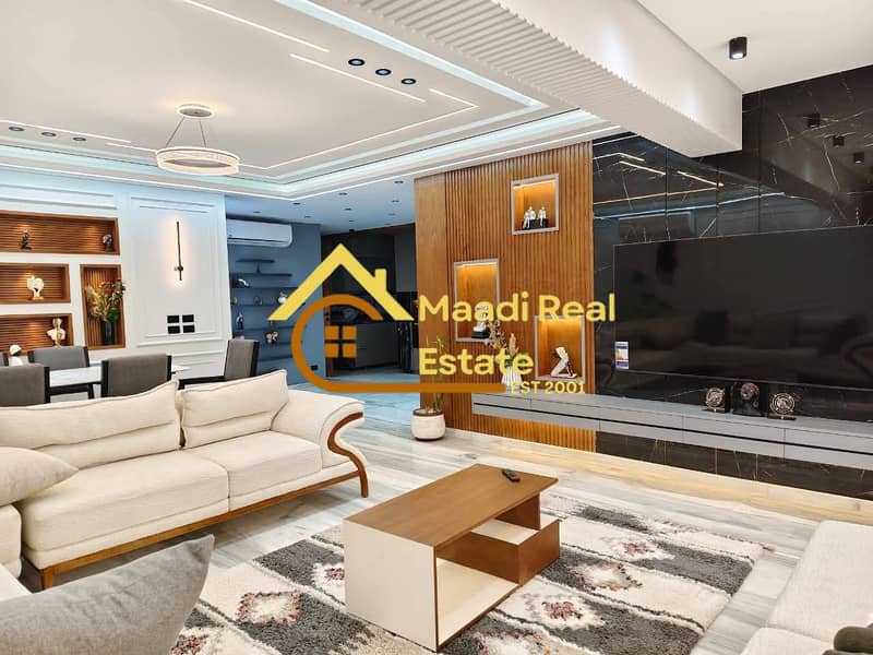 A fully furnished apartment with the latest appliances for sale, close to Mustafa Kamel Square. The sale includes all the contents of the apartment. - Więcej
