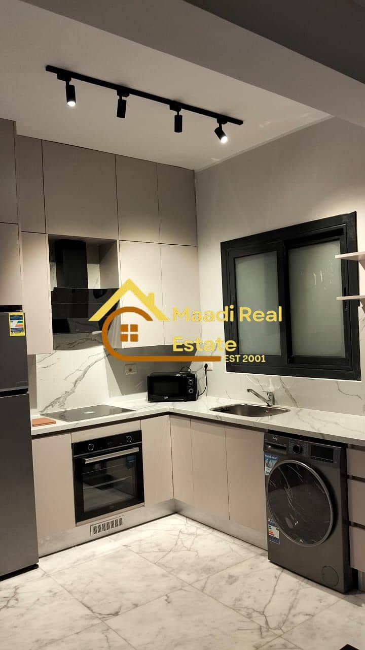Furnished apartment for rent in Sarayat El Maadi, ground floor, $2000 – pohled 4