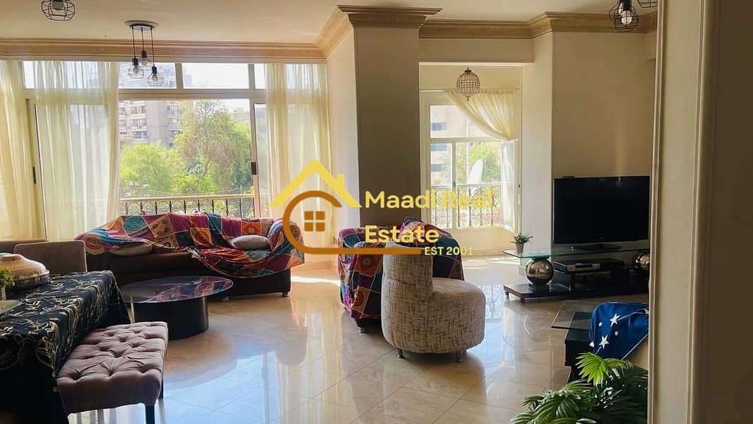 Apartment for Sale in the Heart of Degla Maadi – One of the Most Prestigious Areas in Maadi A luxurious apartment for sale in Degla Maadi, lo – pohled 2
