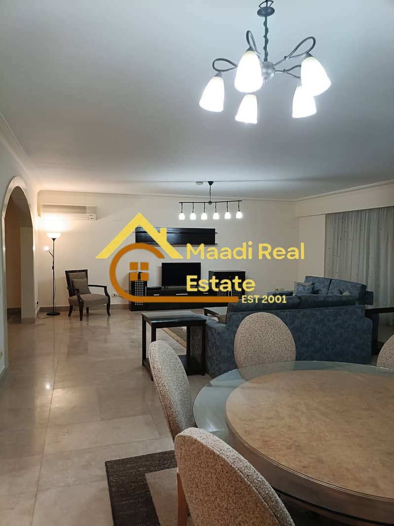 Modern fully furnished apartment for rent in the heart of Degla Maadi. - View 2
