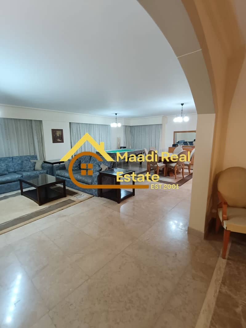 Modern fully furnished apartment for rent in the heart of Degla Maadi. - View 3