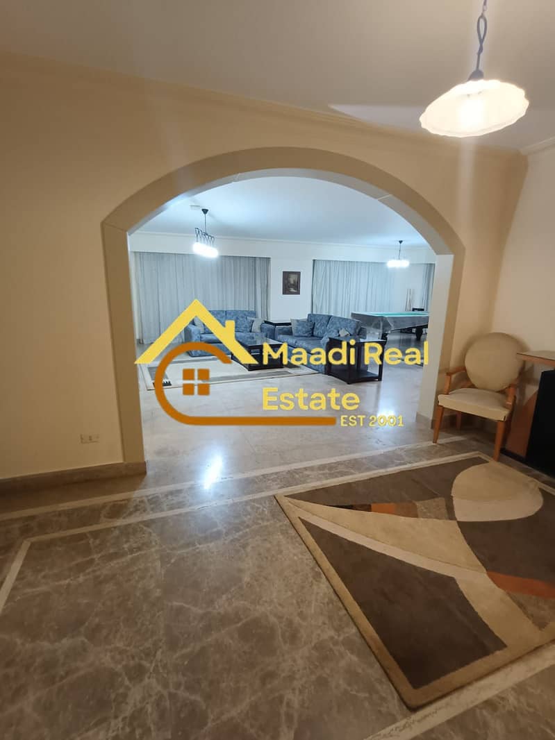 Modern fully furnished apartment for rent in the heart of Degla Maadi. - View 4