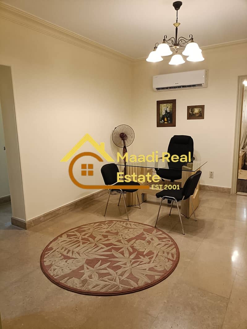 Modern fully furnished apartment for rent in the heart of Degla Maadi. - More