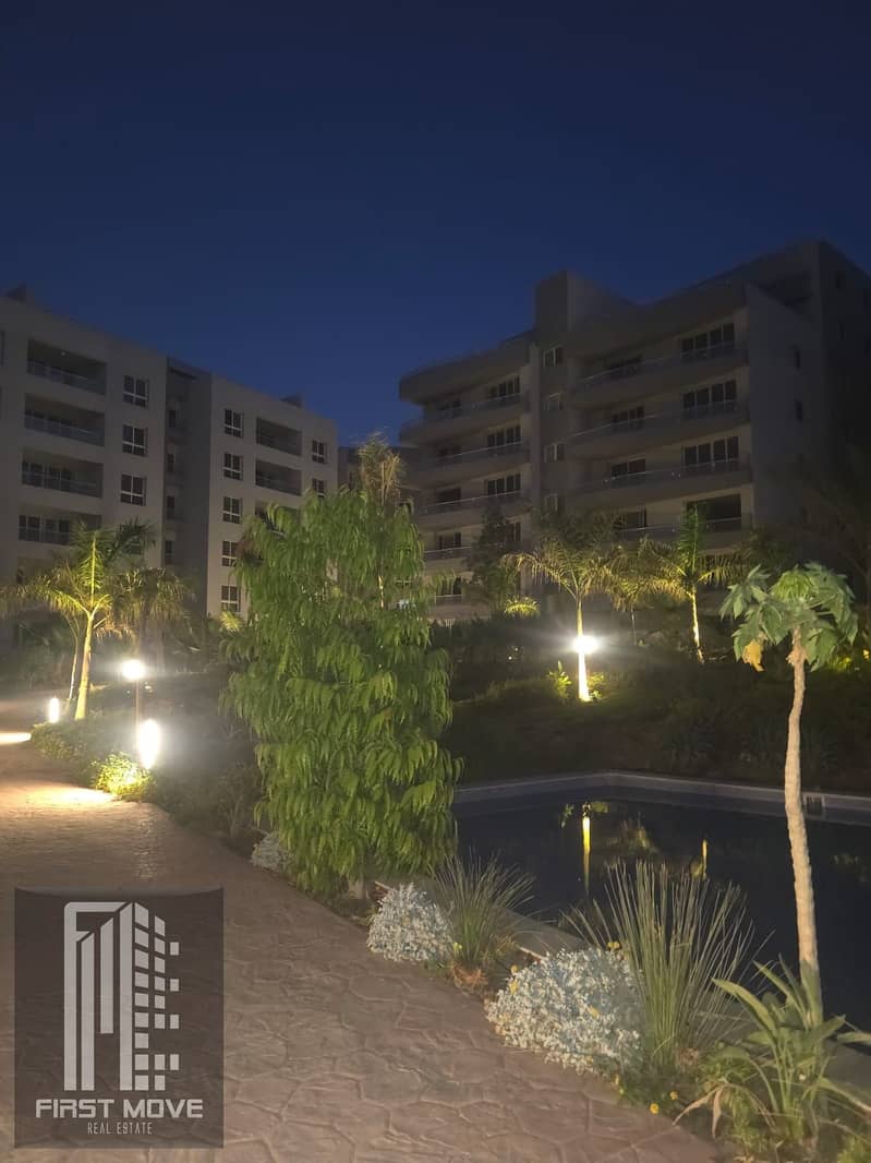 Your apartment is ready for the key, 5 minutes to the Fifth Settlement, open view on the lagoon in the heart of Mostaqbal City Zizinia Compound. - Widok 3