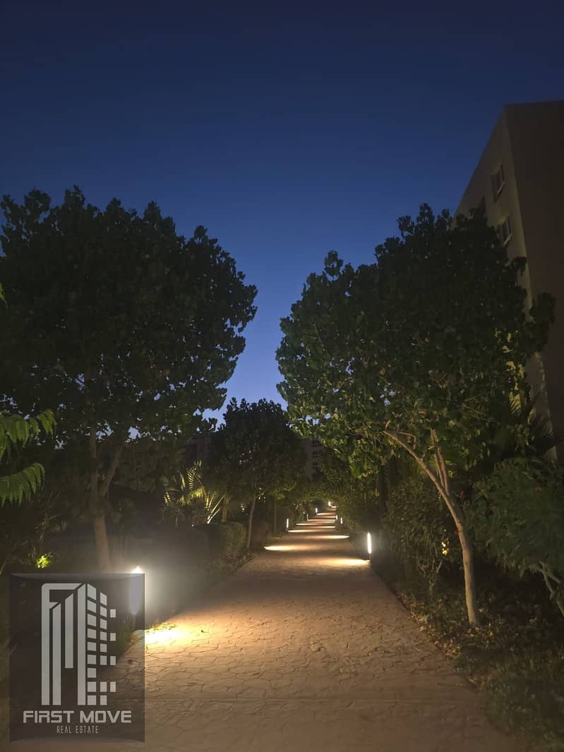 Your apartment is ready for the key, 5 minutes to the Fifth Settlement, open view on the lagoon in the heart of Mostaqbal City Zizinia Compound. - Widok 5