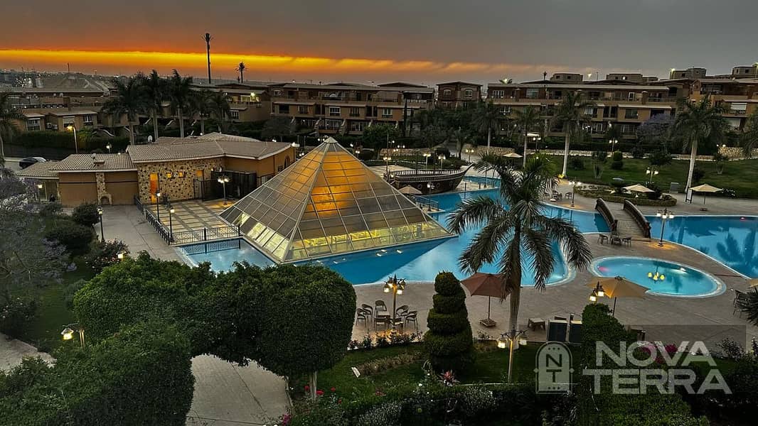 Twin house for sale in Pyramids Walk compound - Widok 3