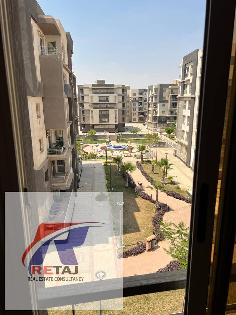 Furnished apartment for rent, five minutes from Al Rehab in Dar Misr Al Qarnafel, 130 square meters, super deluxe finishing, priced at 22,000 EGP. - Ansicht 2