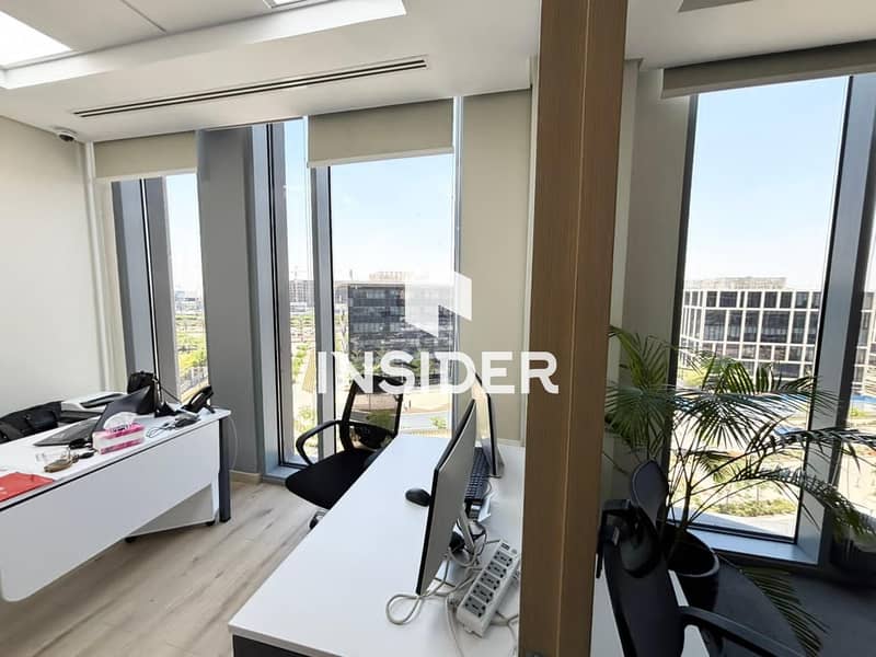 Office for Rent in Cairo Festival City CFC | 96 SQM | Fully Finished Office | Prime Business Location | New Cairo | Ready to Move - Widok 4