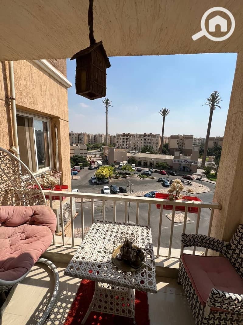 A 65m² furnished apartment for rent in Madinaty, modern furnishings, excellent location directly in front of the services. - Ansicht 2