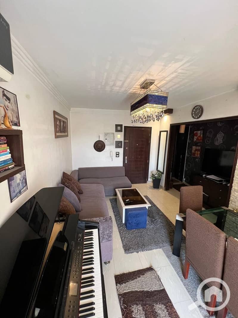A 65m² furnished apartment for rent in Madinaty, modern furnishings, excellent location directly in front of the services. - Ansicht 5