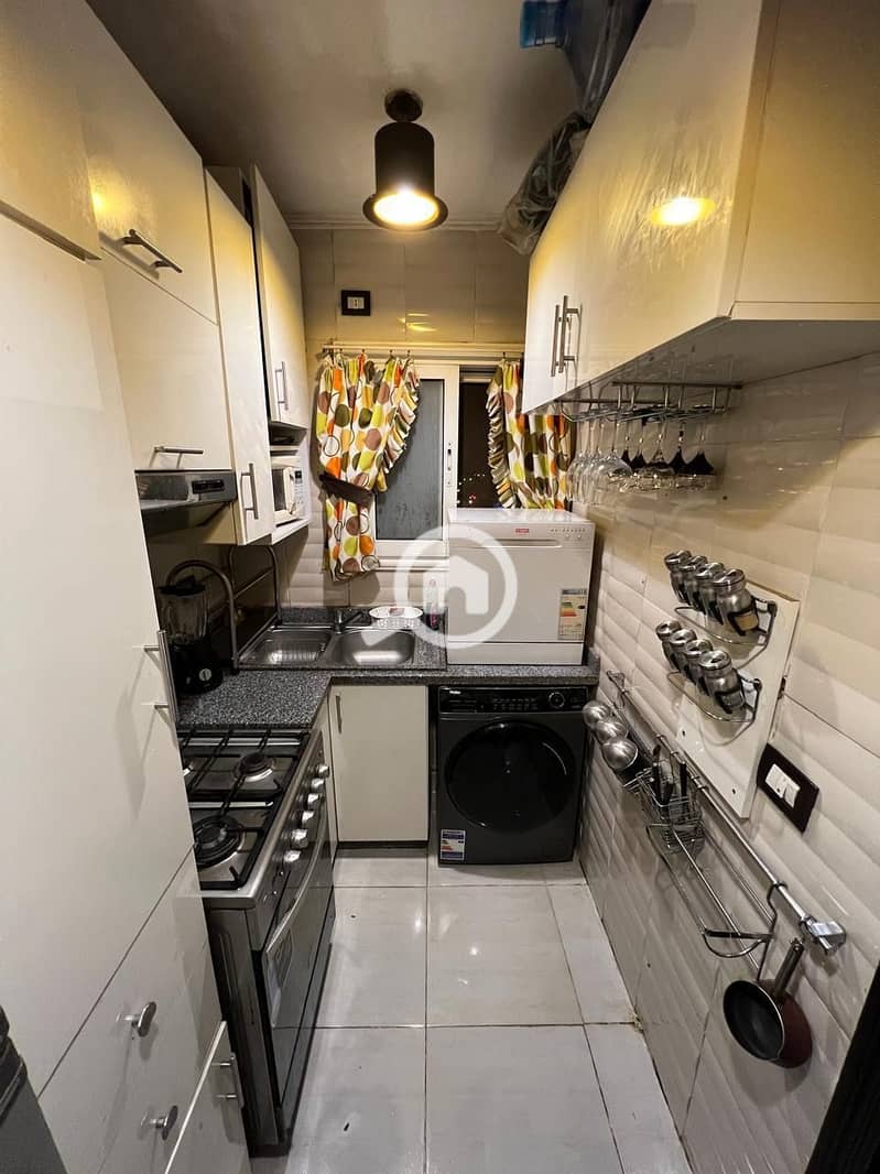 A 65m² furnished apartment for rent in Madinaty, modern furnishings, excellent location directly in front of the services. - Ansicht 6