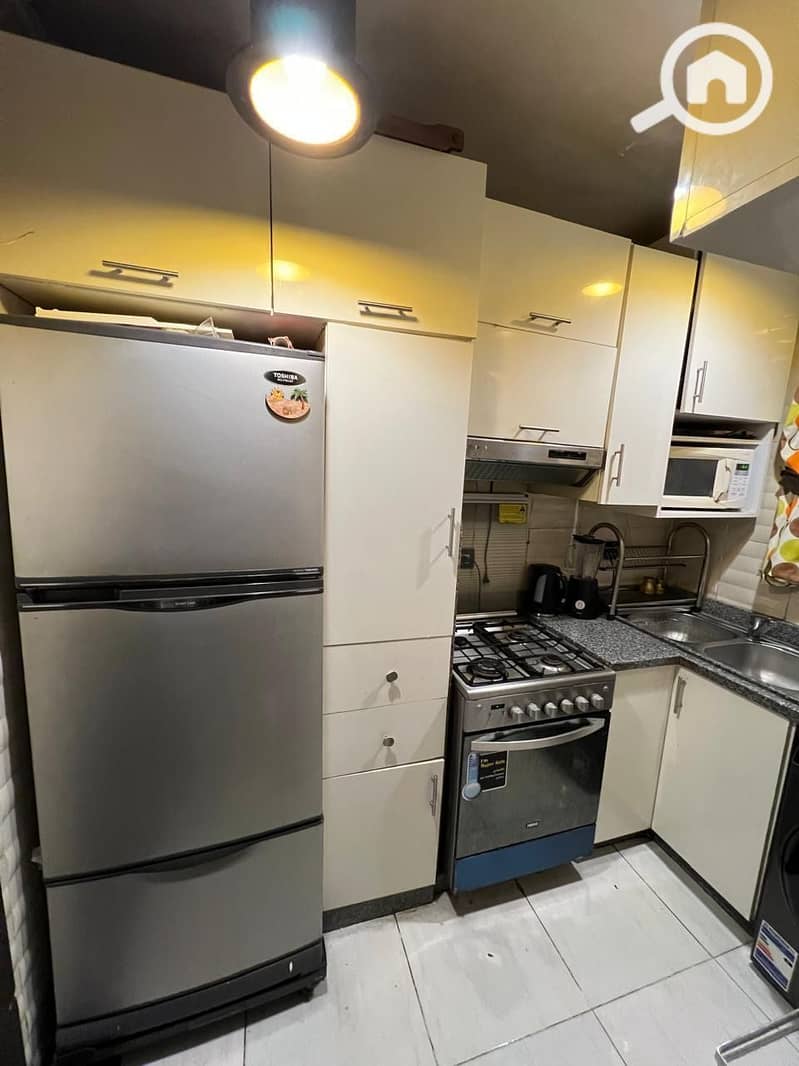 A 65m² furnished apartment for rent in Madinaty, modern furnishings, excellent location directly in front of the services. - Mehr