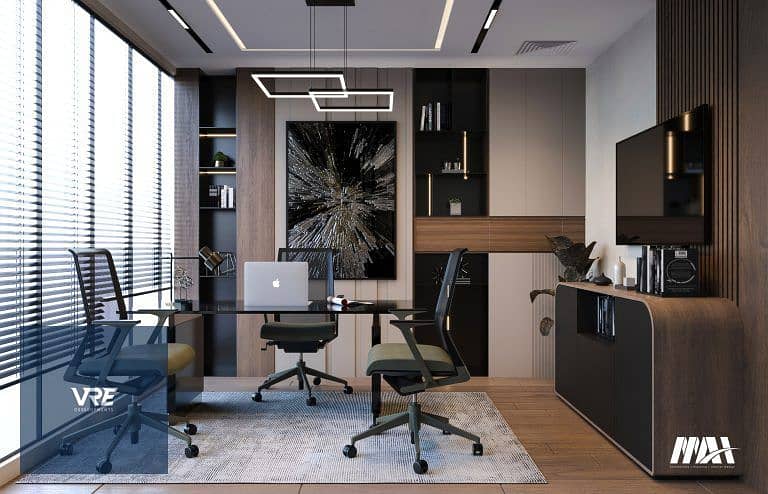 52 sqm Office for Sale in V Mall Zahraa El Maadi - Facing Wadi Degla and the Main Street - Widok 2
