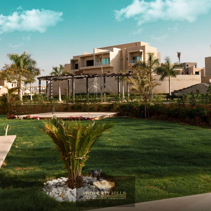 Twin house for sale, immediate delivery, 550 meters, next to Palm Hills and New Giza and Princess, in the most distinguished location in the eastern expansions. - Ansicht 3