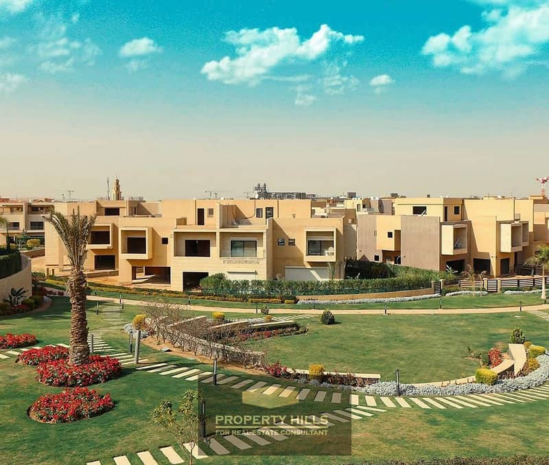 Twin house for sale, immediate delivery, 550 meters, next to Palm Hills and New Giza and Princess, in the most distinguished location in the eastern expansions. - Ansicht 5