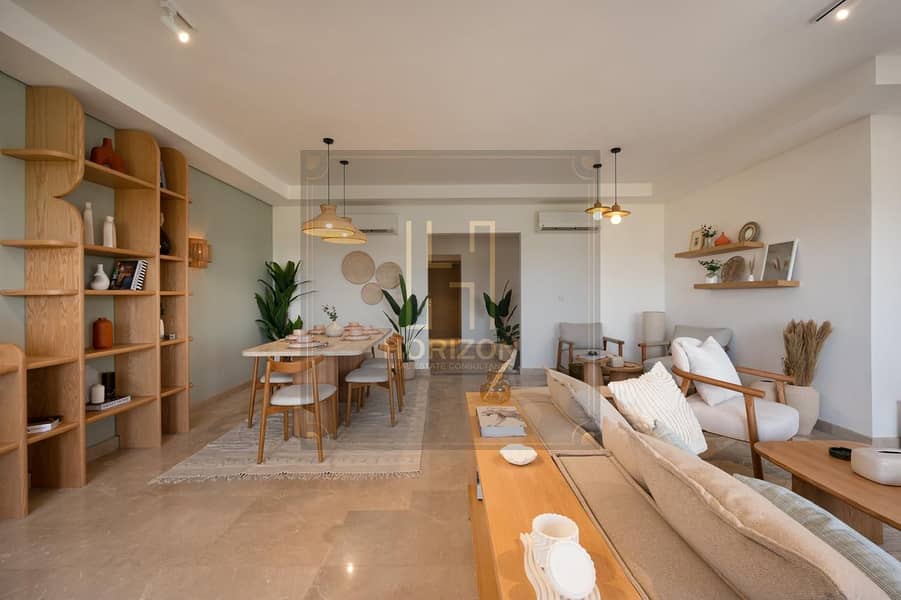 Furnished apartment 220m view golf rent in Uptown Cairo Emaar El Mokattam - Widok 5