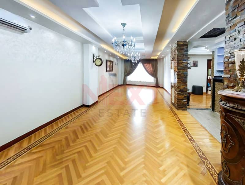 Apartment for Sale – Roushdy – 175 sqm – Prime Location on Abu Qir Main Street – Landmark Building – Cash Price: EGP 8,200,000 – pohled 4