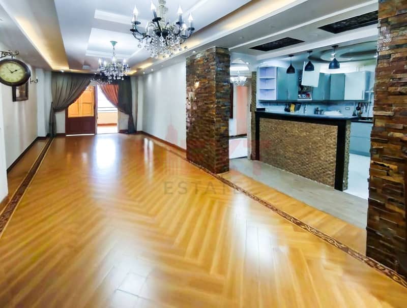 Apartment for Sale – Roushdy – 175 sqm – Prime Location on Abu Qir Main Street – Landmark Building – Cash Price: EGP 8,200,000 – pohled 6