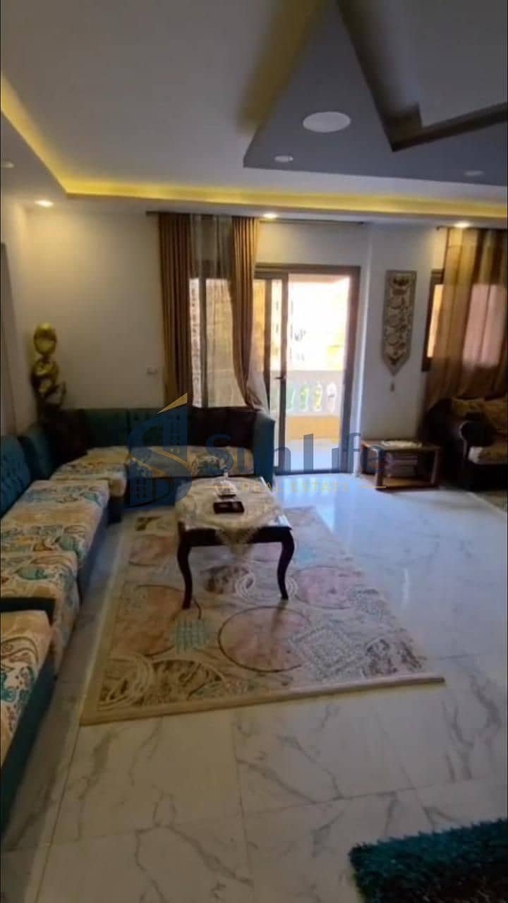 A bargain apartment for sale, finished with a northern view and an open view in Al-Firdaws City, in the investment area, in front of Dream Land and next to Al-Ashgar neighborhood, 6th of October. - Widok 6
