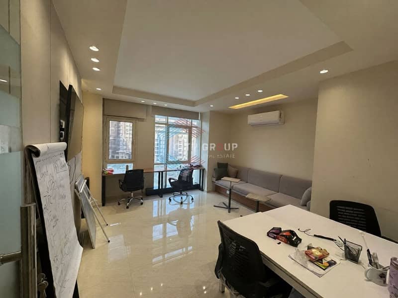 Administrative office for rent in a prime location in Zahraa El Maadi, 230 square meters. - Widok 2