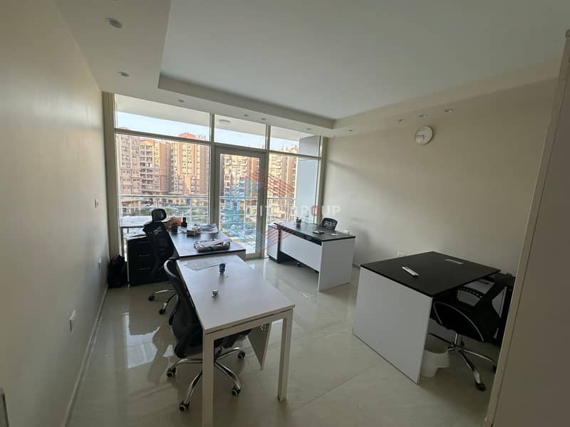 Administrative office for rent in a prime location in Zahraa El Maadi, 230 square meters. - Widok 6