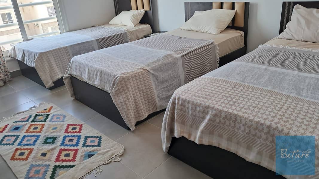 Chalet for Rent in Amwaj First Floor 2 Bedrooms 2 Bathrooms Pool View - View 5