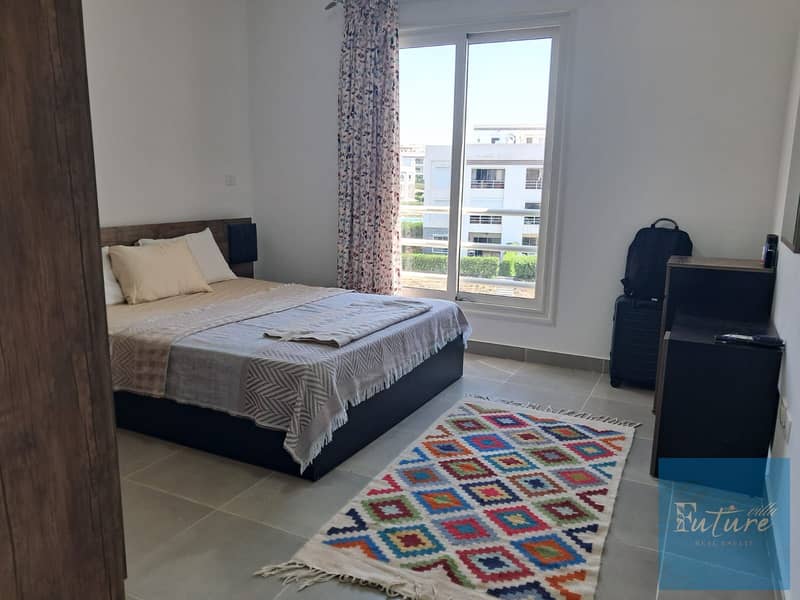 Chalet for Rent in Amwaj First Floor 2 Bedrooms 2 Bathrooms Pool View - More