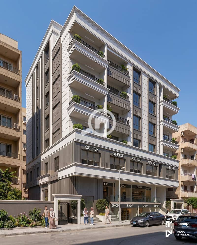 Unit for sale 110m administrative on Yasser Rizk axis facade - Ansicht 4
