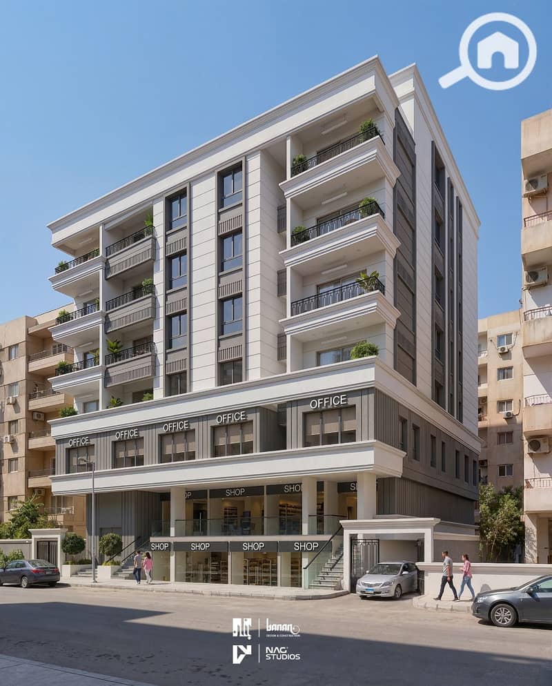 Unit for sale 110m administrative on Yasser Rizk axis facade - Ansicht 5