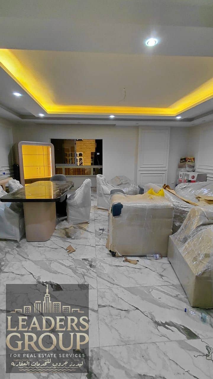 Apartment for sale – Al-Nuzha Al-Jadida branching from Taha Hussein Street, Second floor – Elevator, Area: 140 m - Ansicht 2