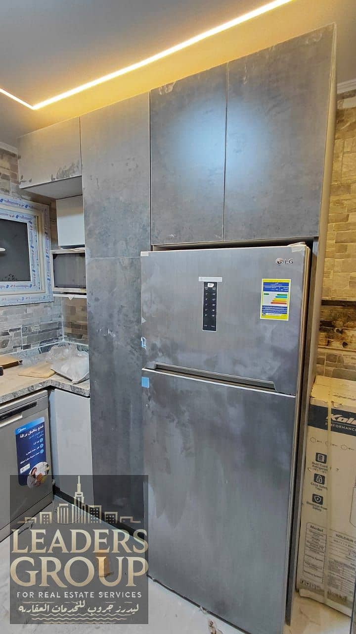 Apartment for sale – Al-Nuzha Al-Jadida branching from Taha Hussein Street, Second floor – Elevator, Area: 140 m - Ansicht 4