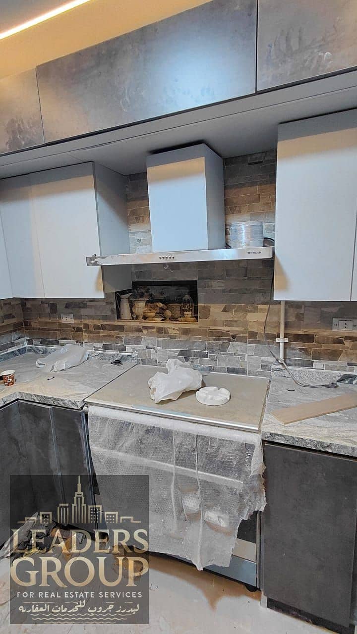 Apartment for sale – Al-Nuzha Al-Jadida branching from Taha Hussein Street, Second floor – Elevator, Area: 140 m - Mehr