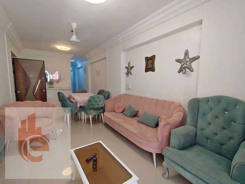 Furnished apartment in Zizinya, 120 m / steps from Abu Qir - Bild 2