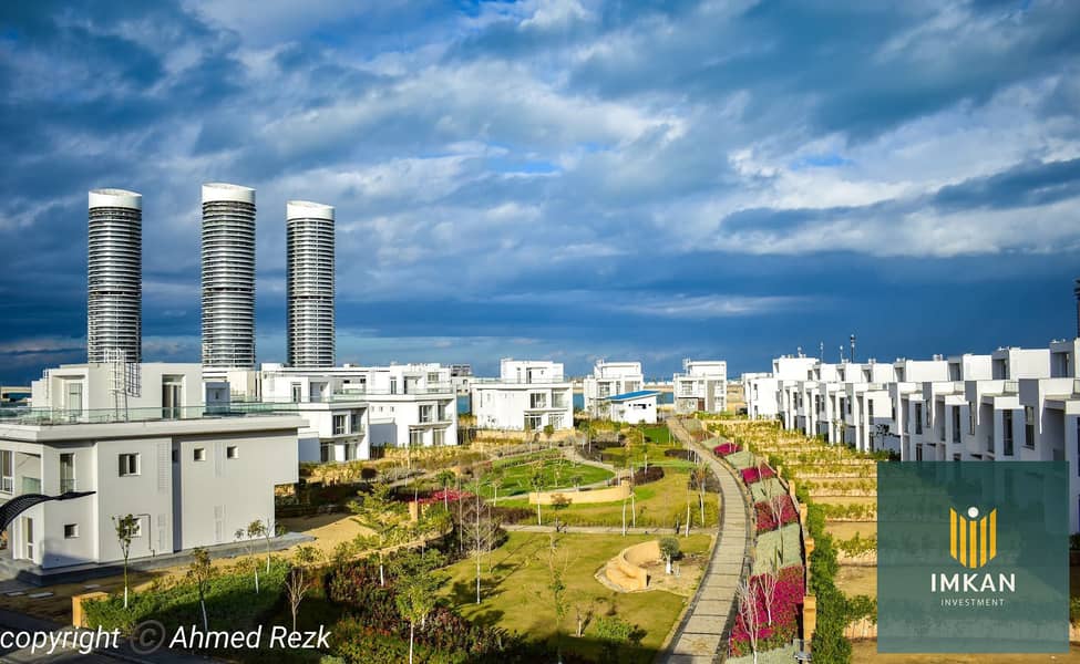ready to move apartment sea view fully finished in mazarine new alamein city edge / north coast - Ansicht 4