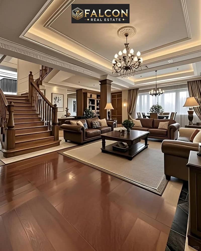 VIP Villa Stunning View Park+Water Features | In Creek Town New Cairo | Prime Location Minutes from Mivida & Hyde Park - Widok 2