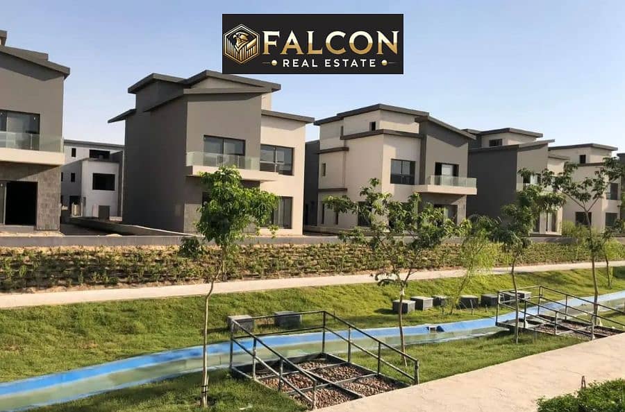 VIP Villa Stunning View Park+Water Features | In Creek Town New Cairo | Prime Location Minutes from Mivida & Hyde Park - Widok 3