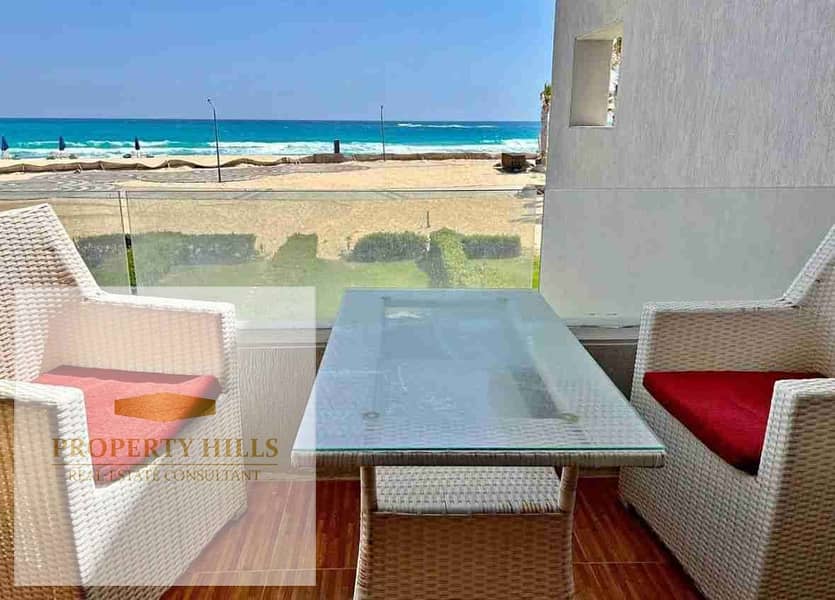 Fully finished Chalet fo sale in sidi abdelrahman last unit available right now in lavista cascada ready to move and for viewing with best discount for serious inquiries  – Perfect for Investment or Vacation Living  Unit Type: Chalet  Bedrooms: 3  Loca - Widok 4