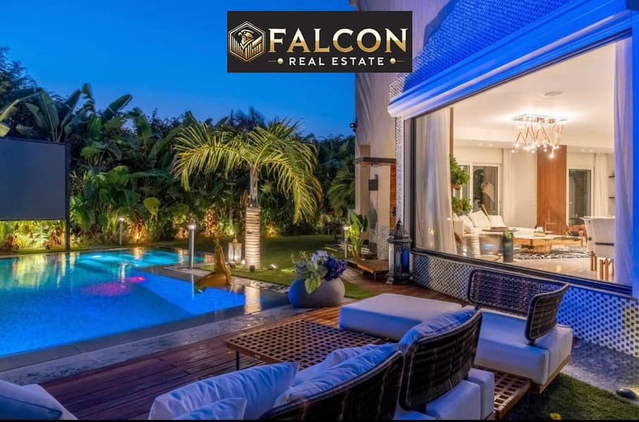 Villa for sale bahari corner with a fantastic view on two sides next to Madinaty in Sarai - Widok 2