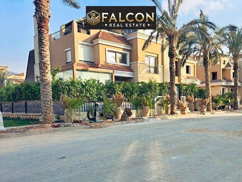 Villa for sale bahari corner with a fantastic view on two sides next to Madinaty in Sarai - Widok 4