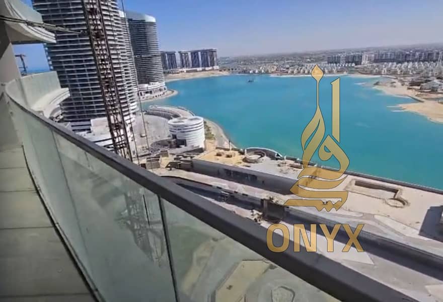 Apartment 121 sqm Resale for Sale, Ready to Move on a High Floor with Direct Lagoon View & Side Sea View in The Gate Towers, Alamein - Bild 5