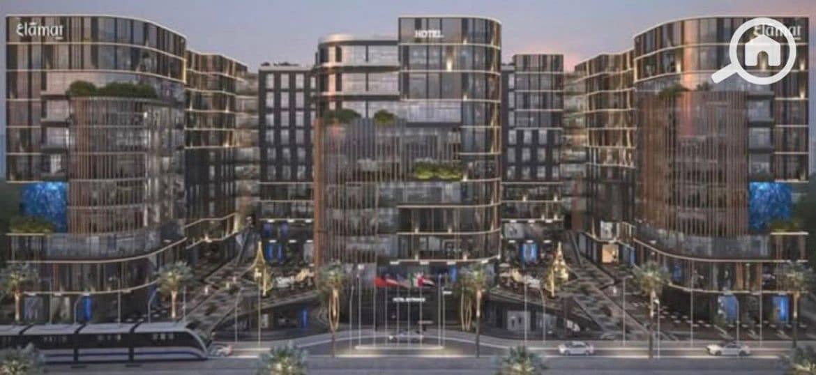 Administrative office for sale 42m half finished in 3LAMAT MALL on the central axis Prime Location with only 10% down payment and the longest repayment period - Vista 5
