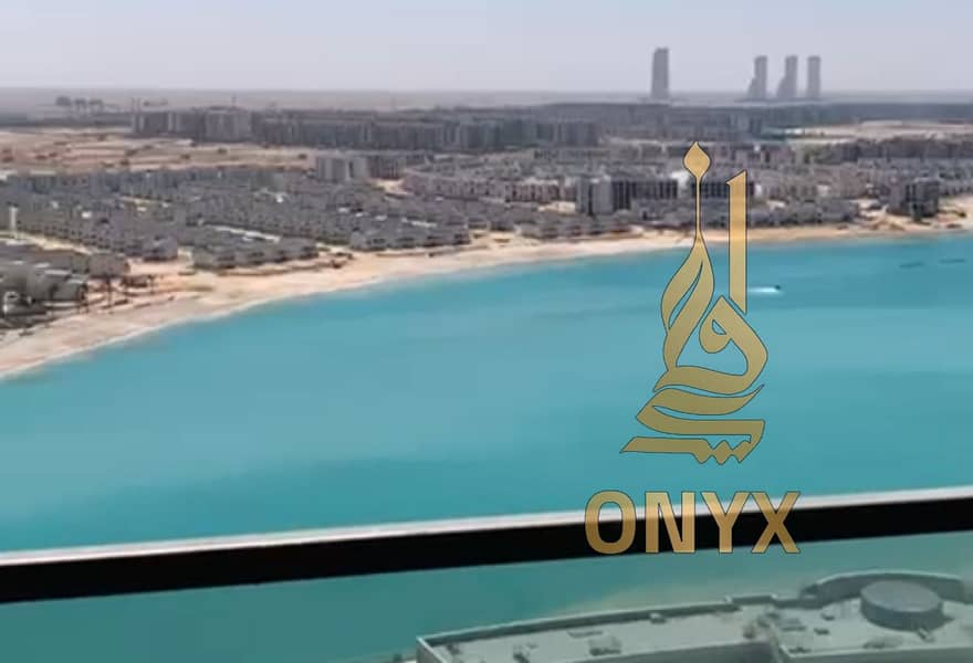 Apartment 100sqm Resale for Sale, Ready to Move, with Sea & Lagoon View in The Gate Towers, Alamein - Aanzicht 6