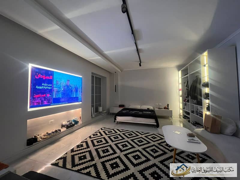 Luxury Hotel-Style Studio for Rent – Seventh District | Zahraa El Maadi – pohled 6